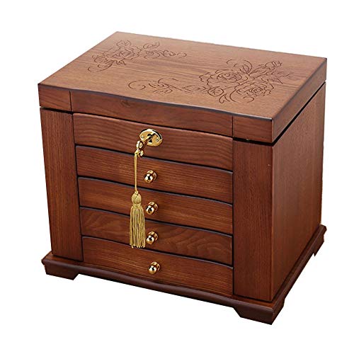 Coffret à bijoux en bois sculpté pour sublimer votre coiffeuse et ranger vos parures