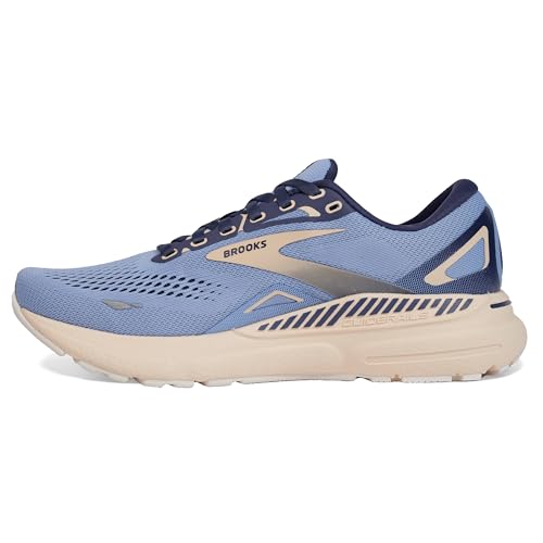 Brooks Brooks Women’s Adrenaline GTS 23 Supportive Running Shoe - Vista Blue/Navy/Linen - 10 Medium