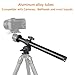 FOTOBETTER Camera Tripod Boom Arm,Rotatable Multi-Angle Tripod Center Column Extension for Studio Outdoor Macro Over Head Shooting,5kg Load Capacity,25mm Tube,32cm Length (BA-25 Tripod Extender)