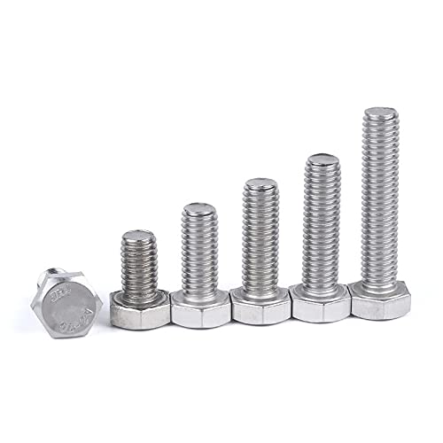 Perno hexagonal tornillo hexagonal externo M16 de acero inoxidable para fijación 5