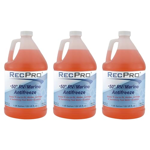 RecPro 1 Gallon 50 Degree Fahrenheit Protection RV