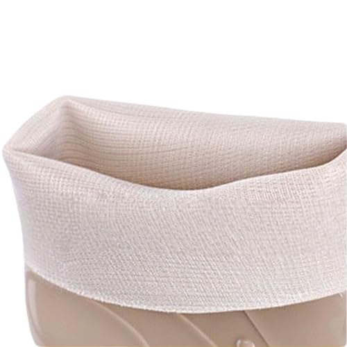 Bottes de pluie confortables et légères au design Chelsea élégant