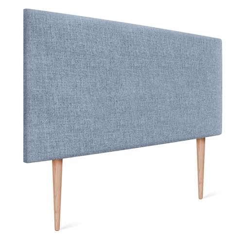 DHOME Cabecero de Lino Natural Liso Cabezal