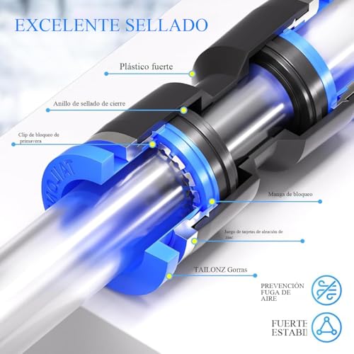 Conexiones para manguera de aire 15 Imagen adicional