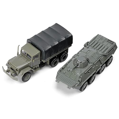 Tachiuwa 1:72 Plastic 35 Truck & -80 Model Vehicle Scene