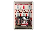 Ontrada Blechschild 12x18cm Dublin Ireland Castle Tavern Reiseziel Schild