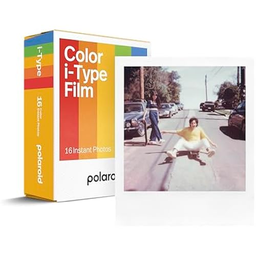 Polaroid Color Film for I-Type Double Pack, 16 Color Instant Photos (6009)