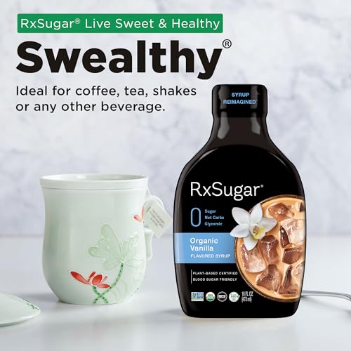 RxSugar KHCH00395965 16 fl oz Organic Vanilla Syrup - Thumbnail 5