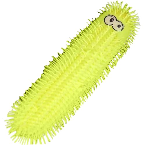 Jouet Caterpillar Fidget | Jouet Glow Worm Fidget, chenille lumineuse pour soulager l'anxiété et le stress, caoutchouc thermoplastique de 20 pouces pour...