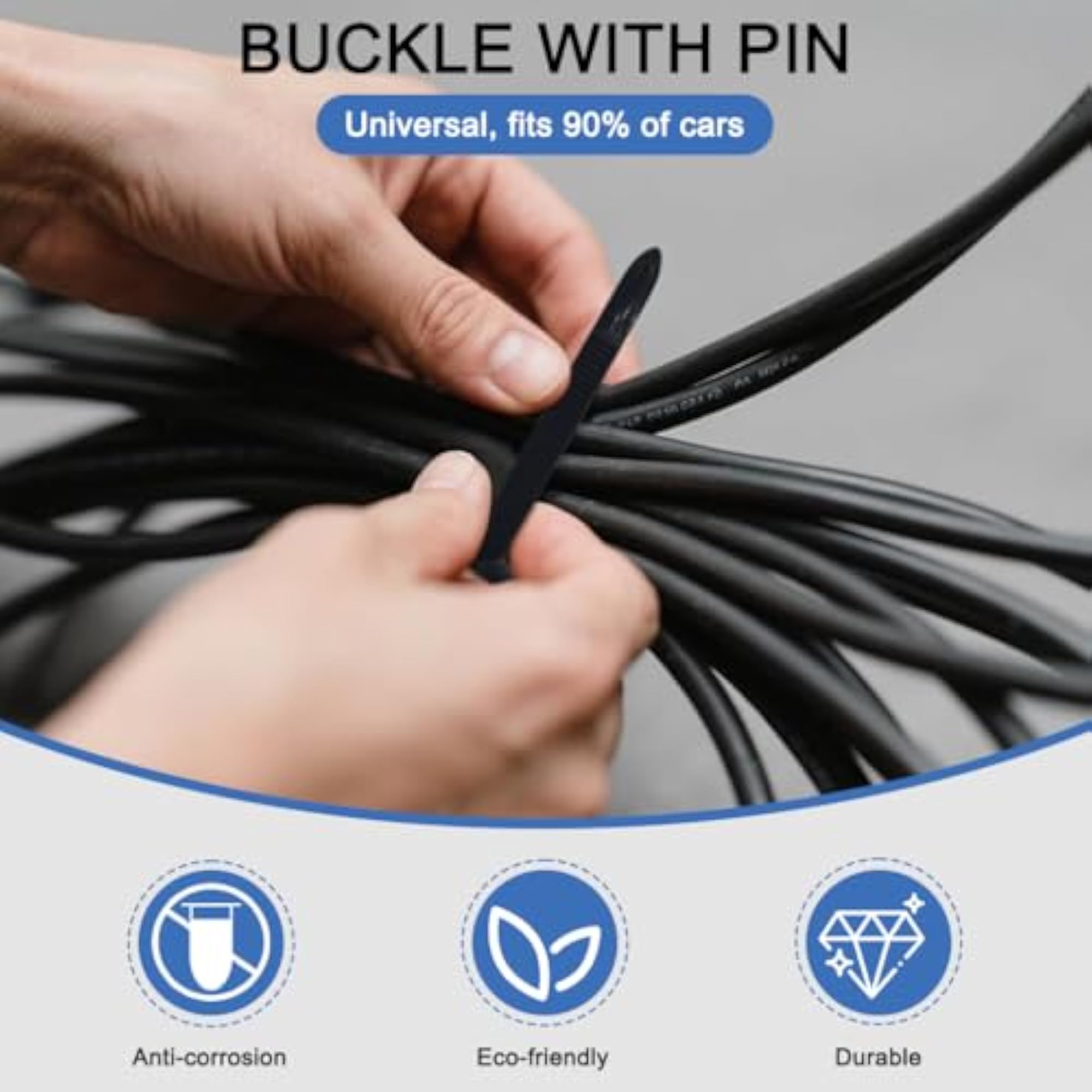 Self Locking Universal Cable Tie 100Pcs