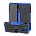 Produktbild betterfon | Outdoor Handy Tasche Hybrid Case Schutz Hülle Panzer TPU Silikon Hard Cover Bumper für Huawei Mate 20 Lite Blau