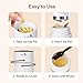 Fullicon Pill Crusher Fine Powder, Stainless Steel Grinder Head, 2-in-1 Medicine Crush with Storage, Small Pill Grinder for Pets, Elderly & Kids (Black White)