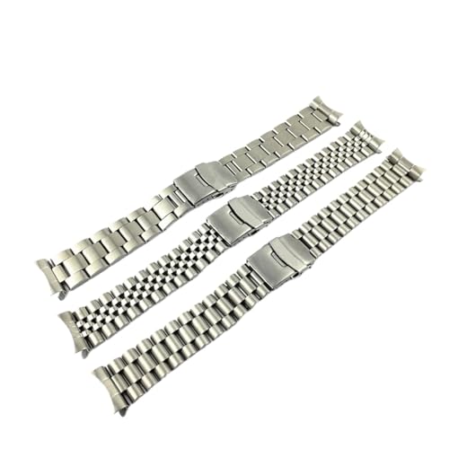 Bracelet de montre en acier inoxydable 316L solide de rechange 20mm 22mm