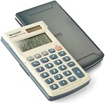 Sharp Electronics 8 Digit Dual Power Calculator (EL-243S/EL-243SB)