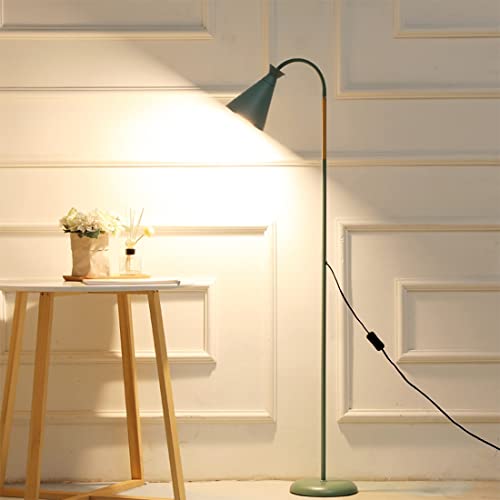Gupuzm Gooseneck Floor Lamp Swing Arm Adjustable 360° Rotating Metal Bracket Lamp, Indoor Reading Lighting Dimming Floor Lamp Minimalist Style, Suitable For Living Room,Study, Bedroom, Office #TOP5