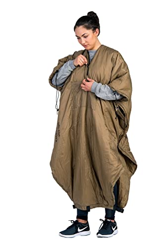Outdoor Hängematte mit Underquilt-Poncho für Wärmeschutz bis 0°C