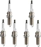22401-5M015 lifetime 6 PCS Spark Plugs 22401-5M015 22401-5M075 Compatible with SUZUKI EQUATOR