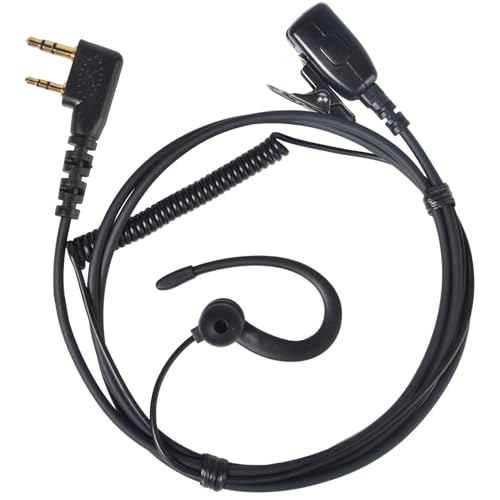 Miniatura 2 de Ynibst Auricular Para Radio En Forma De G Compatible Con Baofeng Kenwood