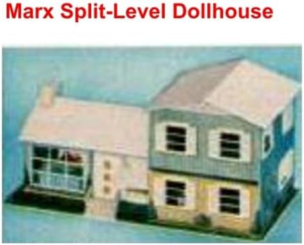 Dollhouse3DParts, Patio Steps, Marx Split-Level Dollhouse, Replacement Part, 3D Printed, White Paintable Resin image 4