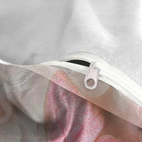 Parure de couette papillon 3D 140x200 microfbre lit simple - 8