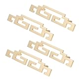 Operitacx 1 Satz Türgriffe Im Gebogenen Gebürsteten Und Polierten Rändelgriffe Für Küchenschränke Edelstahlschränke Küchentür Schrankgriff Knopf Retro Für Den Innenbereich Schicke