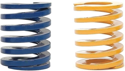 Yellow + Blue Spring Mod Kits for Fanatec CSL Brake Pedal Modification