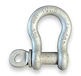 Yoke 8-807 Alloy Screw Pin Anchor Shackle 1/2' (WLL 3.3 ton) (2)