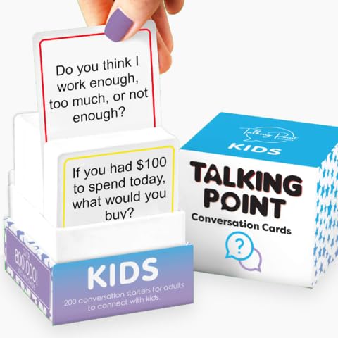 200 Kids Conversation Cards - Get Children to Enjoy Talking...