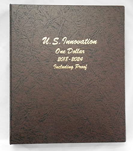 Dansco US Innovation Dollar Coin Album with Proof 2018 – 2024#8188