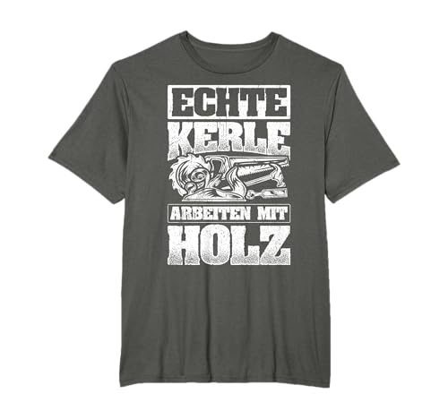 Tischler Schreiner Holz Spruch Handwerker Holz Arbeit T-Shirt