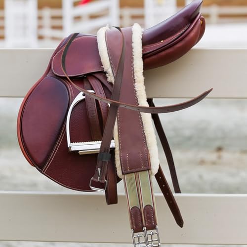 Étriers cuir équitation réglables Abaodam pour optimiser la position du cavalier