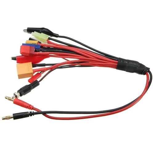 Conector XT60 y XT90 10 en 1 para carga multifunción en aeromodelismo y aviones RC de campo