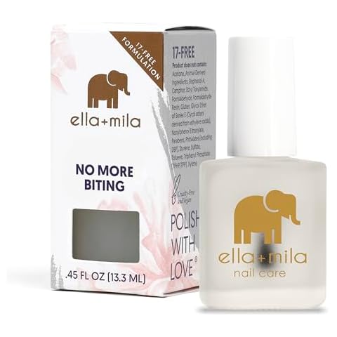 ella+mila "No More Biting" Nail Biting Treatment for Kids: Safe and Effective Nail Biting Prevention and Thumb Sucking Deterrent Cover