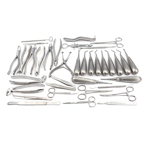 DDP 35 PCS Dental Extraction EXTRACTING Elevators Forceps