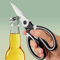 Kitchen Shears - QtoiKce Kitchen Scissors Heavy Duty Stainless Steel Food Shears for Cutting Meat, Fish, Poultry Shears Multipurpose Utility Scissors — image 4