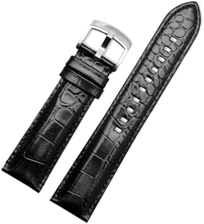SDFFGHJ Genuine Leather Watch Strap Compatible with Ar2432 Ar2433 Ar2447