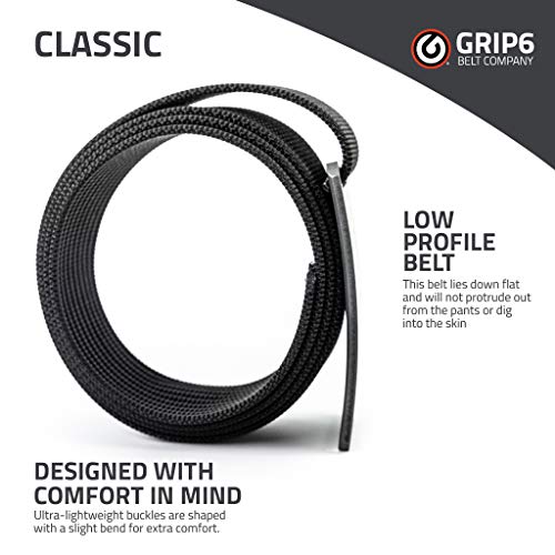 GRIP6 American Flag Belt: Durable Belts for Men & Women, Versatile Nylon Tactical Belt for Work, Golf, Casual & Outdoor Use2