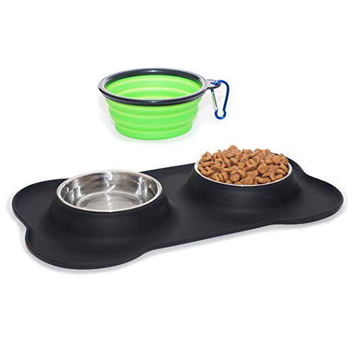 stainless steel dog bowls walmart