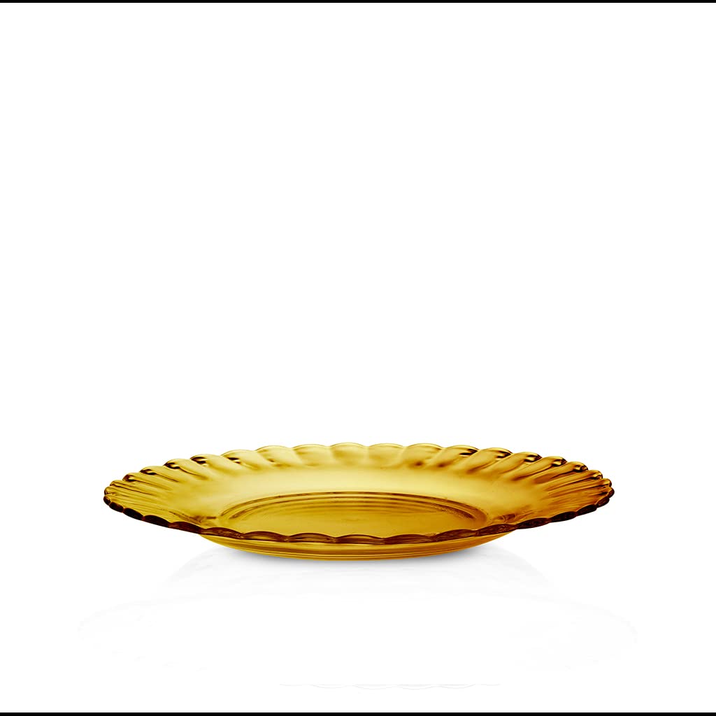 Duralex Picardie Dessert Plate Amber Glass (ø 20.5 cm)