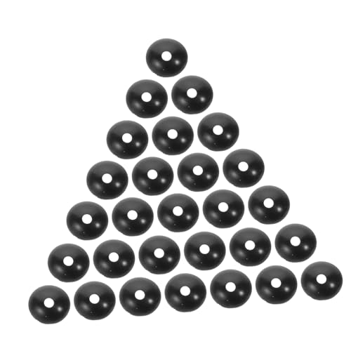 WEKADRIN 20 Stück Zeltstangen Schutzkappen Wetterfest Schwarz Kunststoff Wohnmobil Markisen Zubehör Outdoor Camping Abdeckung