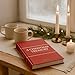 A Christmas Treasury: Facts, Myths & Blessings: A Large Christmas Coffee Table Book Red Hardcover Featuring Seasonal Facts, Stories & Traditions | Elegant Holiday Décor Accent for Home or Office