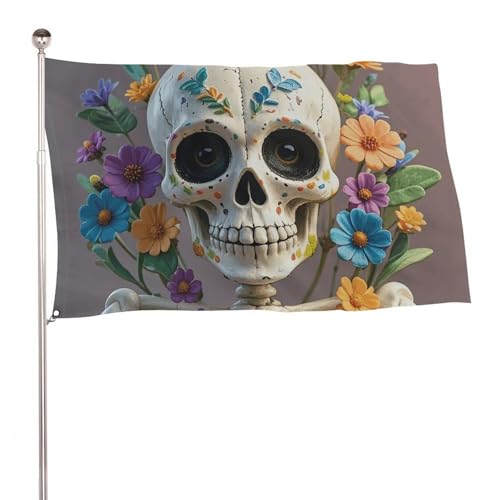 Drapeau décoratif amusant extérieur grand format 152x243 cm saisonnier