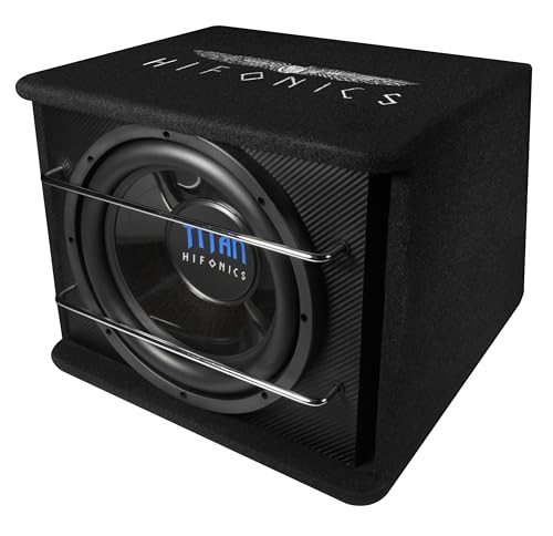 Hifonics TS300R - 30 cm (12) Single-Bassreflex-System mit 800W max aus der Titan Serie Car-Audio