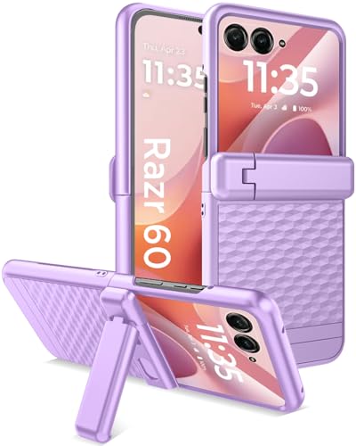 Miimall ϏՌJo[ 2025 Motorola Razr P[X Bulit in Screen ProtectorA[߉\ȃLbNX^h][qWی]t{fBXtBbgho}bgRazr 60ȓdbP[Xop[Ap[v