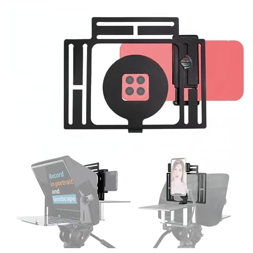 TELEPROMPTER PAD Smartphone Adapter for Recording