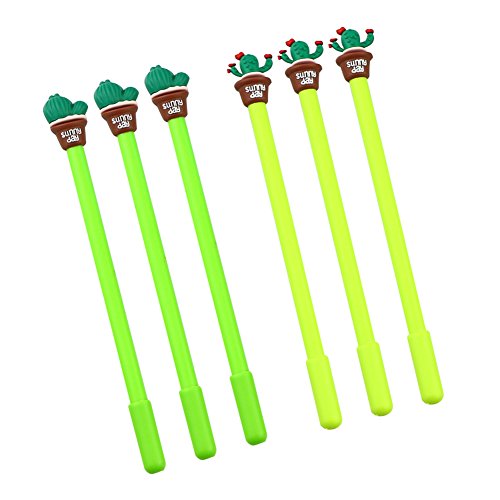 Westeng penna gel plastica novità cactus fine