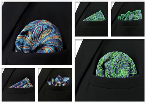 S&W SHLAX&WING 5 sztuk Poszetka Dla Mężczyzn Zestaw Do Marynarki/Garnituru, Set79