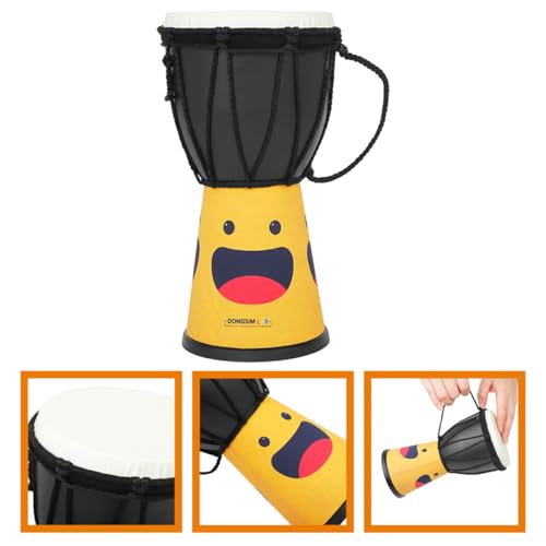 HONITANO Goblet Djembe Drum Portable Hand Drum for Adults Play Percussion Instrument for Beginners African Style Musical Instrument for Dance and Rhythm Practice