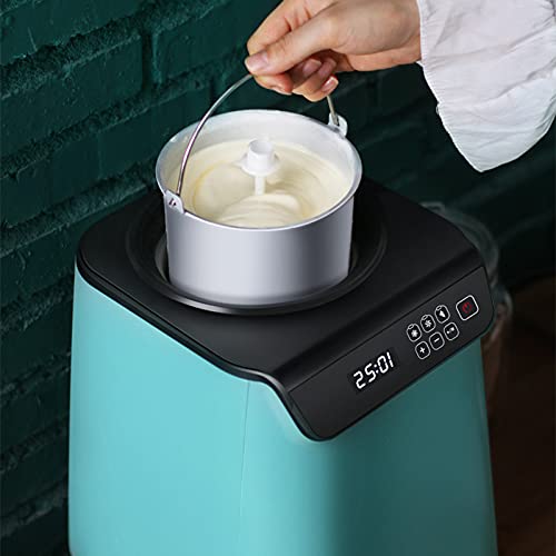 BAHAOMI Softeismaschine, Home Soft/Hard Eismaschine Maschine, Keine Vorkühlung Erforderlich, LCD-Display, Elektrische… – Bild 3