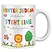 1 St&uuml;cke Erzieherin Tasse Kaffeetasse Wei&szlig;e Keramik Kaffee Tasse Mug Danke Dankesch&ouml;n Abschiedsgeschenk f&uuml;r Erzieher zum Kindergarten Kinderg&auml;rtnerin Tagesmutter Kita